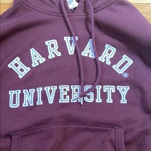 harvard sweatshirt!